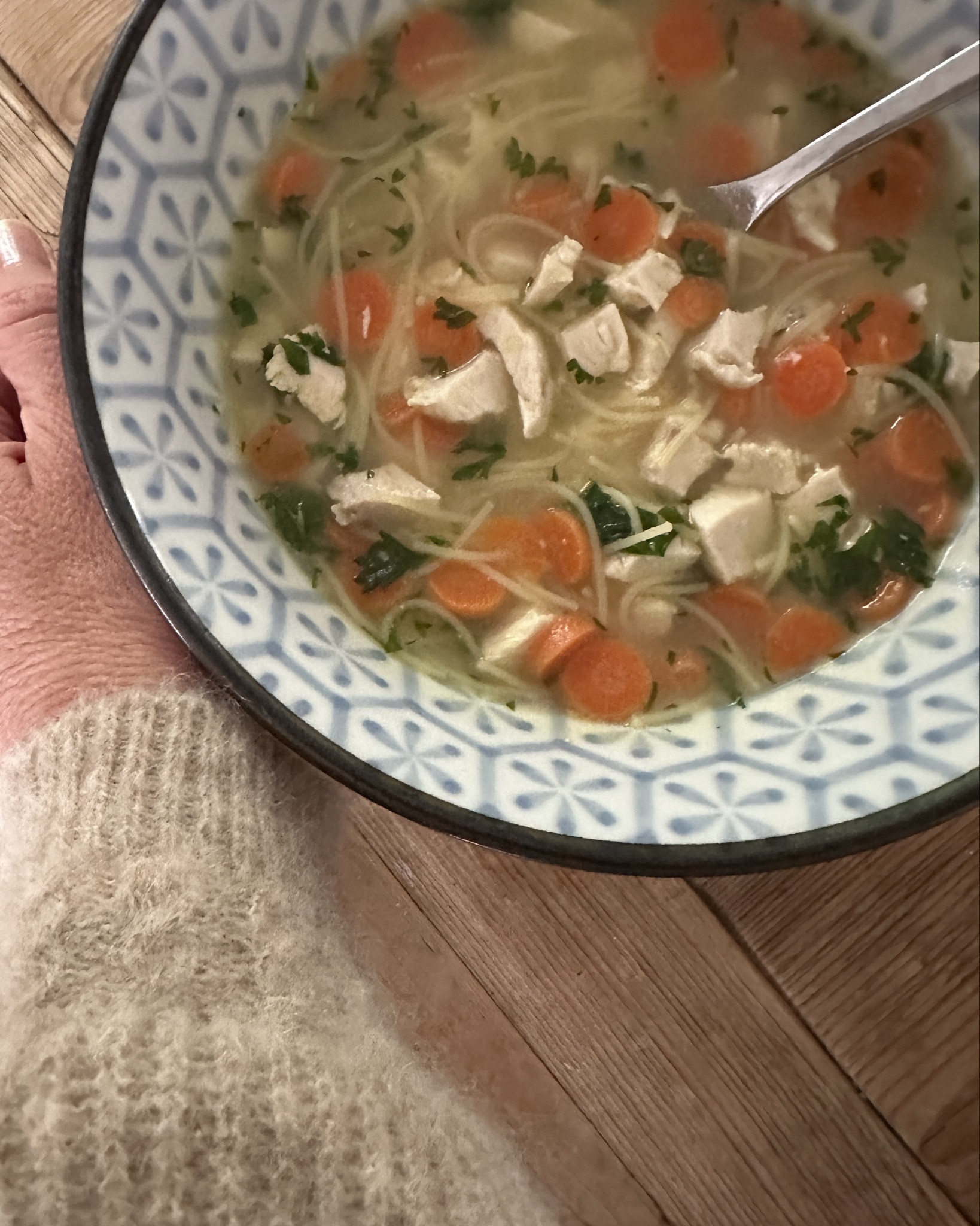 Back to soup and cozy sweater season! 🍲🍂 Size down, this is XXS and I am 5’7” for reference. 

#LTKSeasonal #LTKStyleTip #LTKOver40