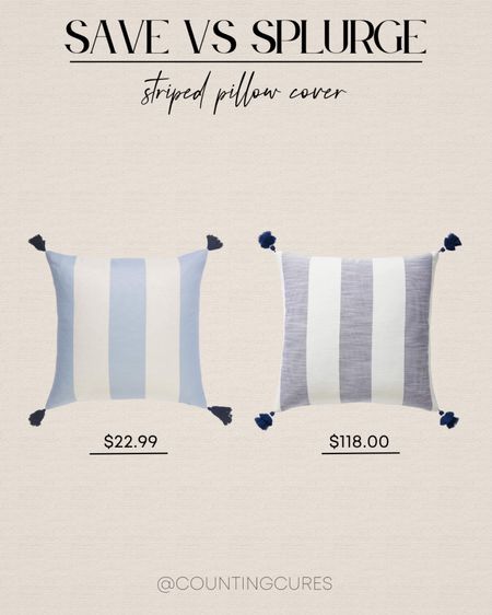 Get the affordable alternative of this stylish striped pillow cover for spring!
#livingroomrefresh #lookforless #amazonfinds #modernhome

#LTKhome #LTKstyletip #LTKSeasonal