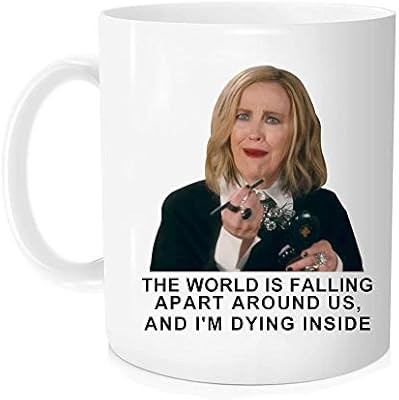 Moira Rose Funny Dying Inside Classic Mug - The Coffee Mugs For Halloween, Holiday, Christmas Par... | Amazon (US)