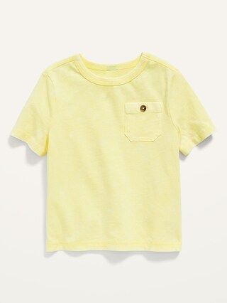 Unisex Short-Sleeve Pocket T-Shirt for Toddler | Old Navy (US)