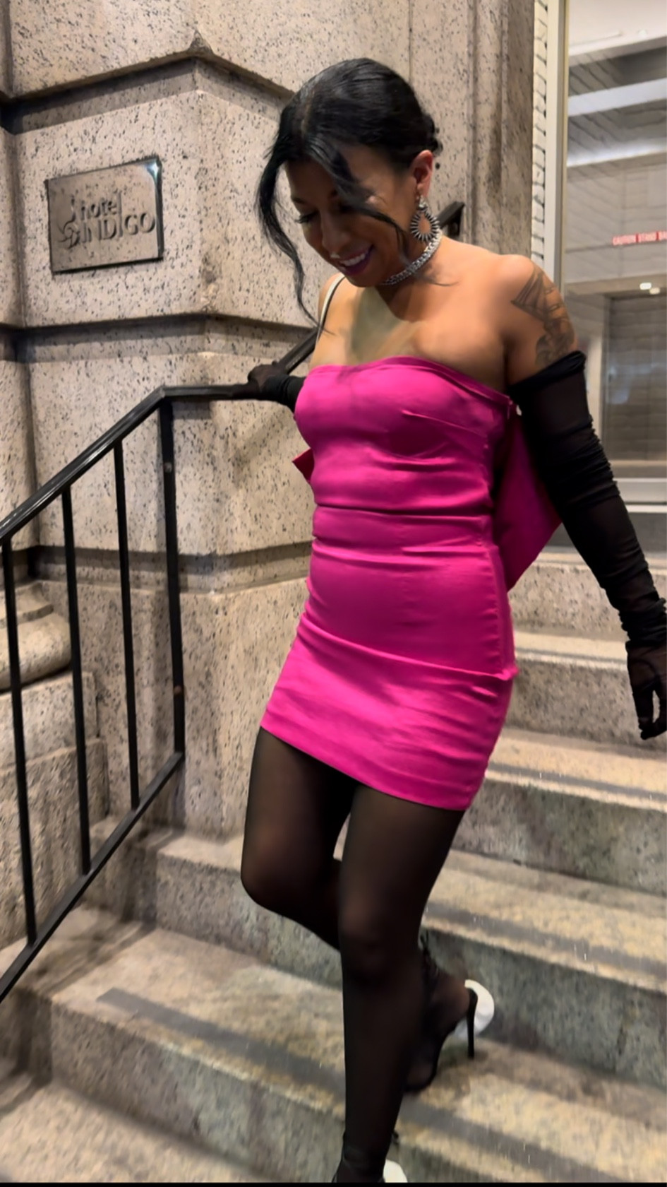 THE BOW DRESS 😍😍😍 perfect for a fall wedding or even winter wedding. 
I used the opera gloves to dress it up a little and the shoes the shoes the shoes 😍

#LTKwedding #LTKSeasonal #LTKfindsunder100