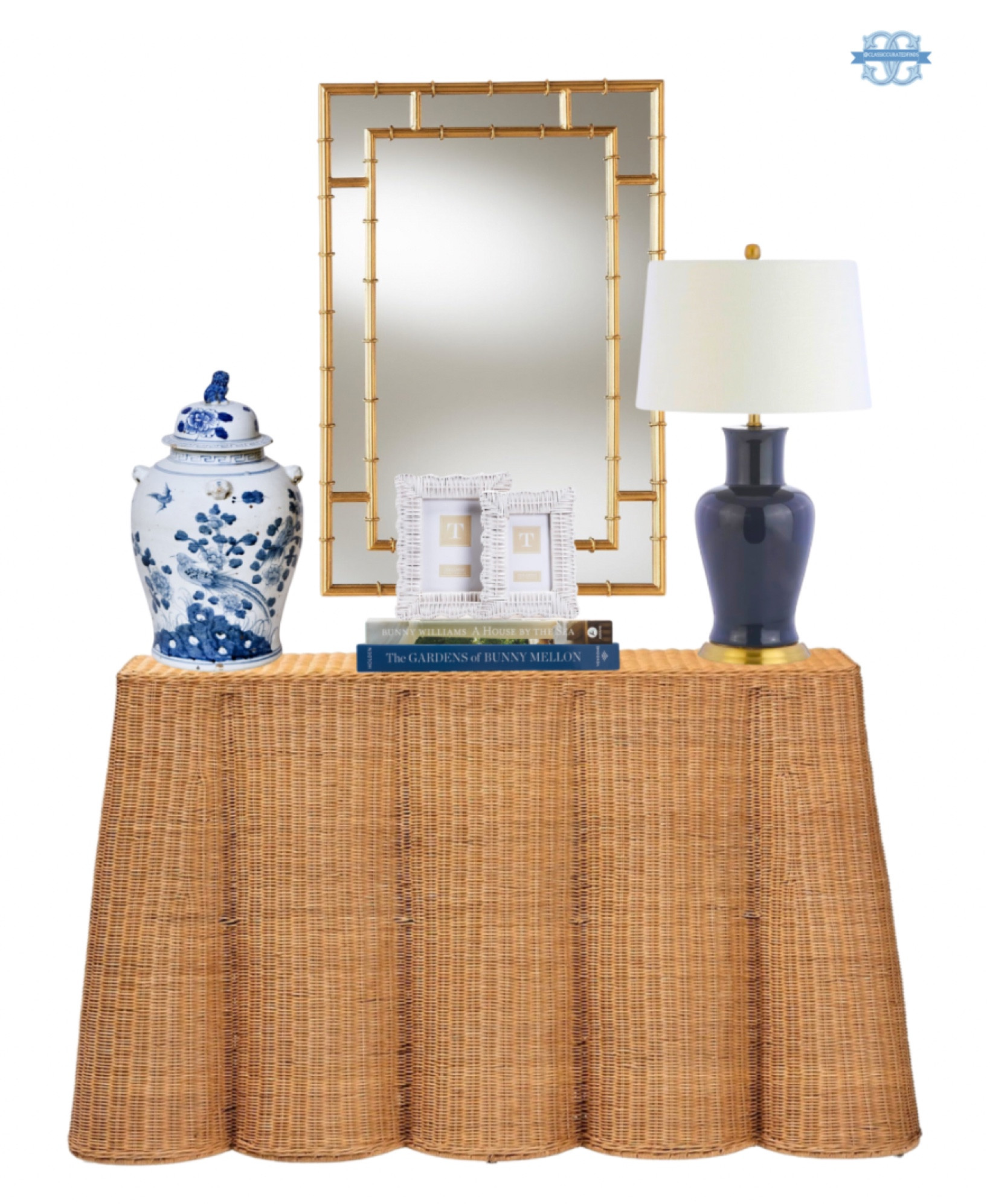 Entryway styling with this budget friendly scalloped rattan console table!!

Coastal Home, Home Decor, Entryway Decor, Lamp, Mirror, Chinoiserie, Ginger Jar

#LTKhome