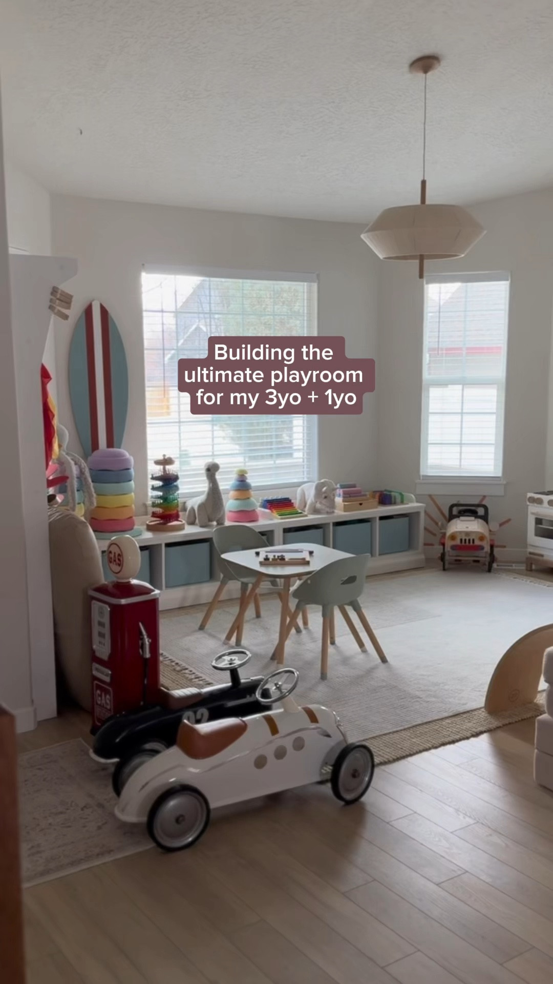 Our playroom is ever evolving and I fall more and more in love with it as we continue to update it to fit our kids’ needs! It has come such a long way since we first started it and it has worked out so well for our kids!
 
I wanted it to be a placed that fostered creativity, imaginative play and learning …I think it does just that 🥹🫶🏼

🍭 Here are the things I couldn’t link! 🌸

The rainbow stepping stones are from Stapelstein 🌈 You can buy them at Stapelstein, Allen Rose or Aligned Play 🦄

The rainbow toys on the window seat are mostly from Bella Luna toys 🌈

The silks are Sarah’s Silks 🩰 The code: ELIZH10 is good for 10% off there!

The rug is Boutique Rugs ☁️

| rainbow toys, rainbow playroom, playroom toys, playroom ideas, playroom makeover |

#playroom #playroomdecor #playroominspo #playroomdesign #playrooms #playroomorganization #playroomideas #playroomstyling #playroommakeover #playroomfurniture #playroomfun #rainbowtoy #rainbowtoys #rainbowplayroom 

#LTKfamily #LTKhome #LTKkids