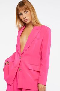 Vented Button-Front Blazer | Forever 21 | Forever 21 (US)