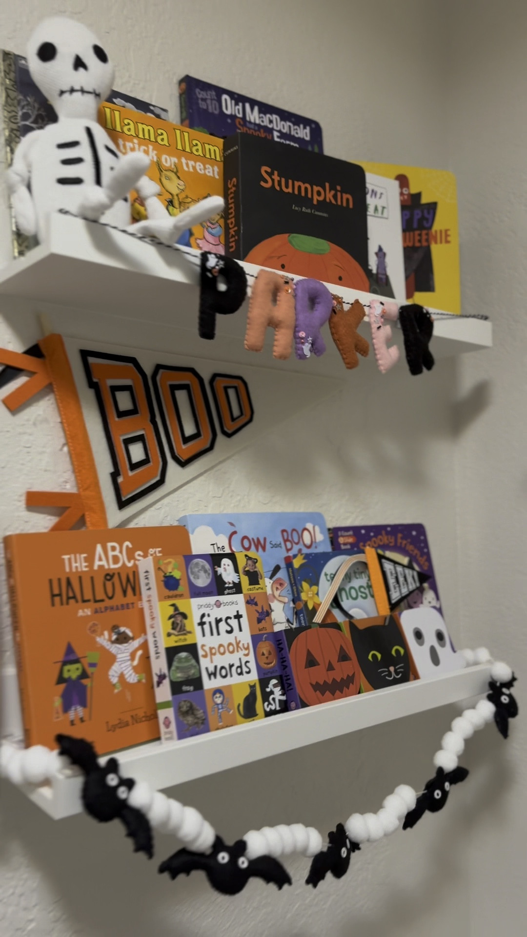 Halloween room decor 💀🎃 

#LTKKids #LTKSeasonal #LTKHalloween