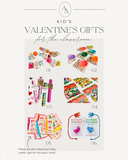 Valentine’s Day gifts for the classroom // boy valentines // girl valentines // easy valentines gift ideas 

#LTKfindsunder50 #LTKparties #LTKkids