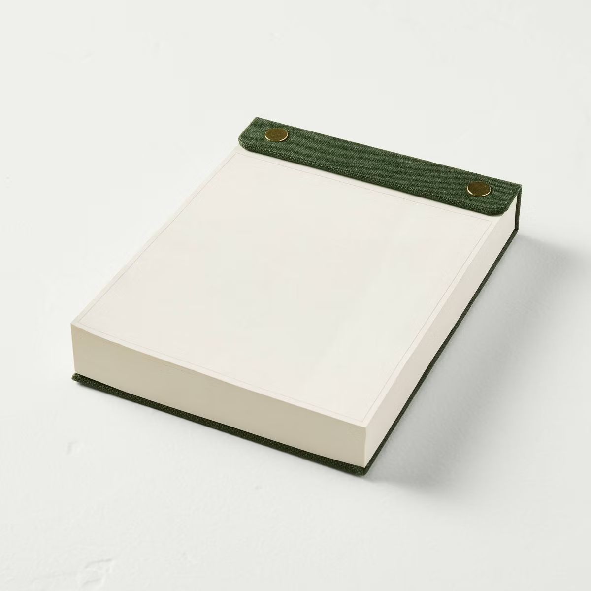 200pg Unruled Notepad Dark Green - Hearth & Hand™ with Magnolia | Target