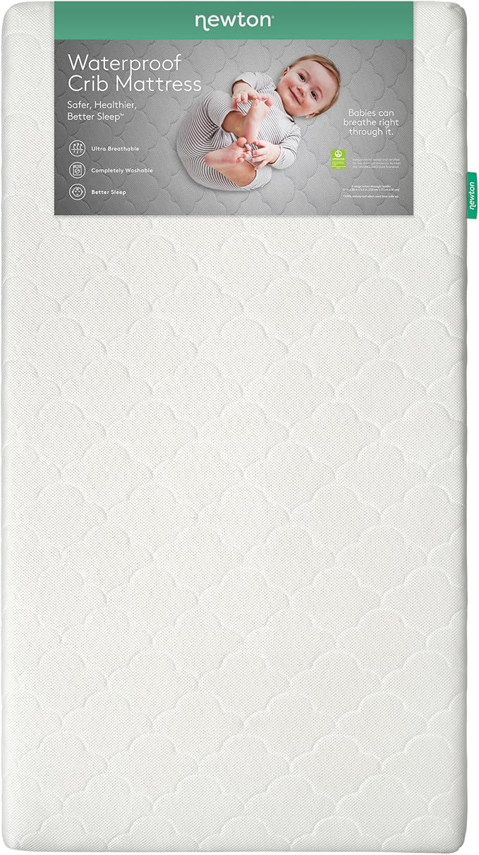 Newton Baby Crib Mattress and Toddler Bed - Waterproof - Ultra-Breathable Proven to Reduce Suffoc... | Amazon (US)