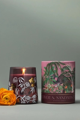 Getaway Fresh Vetiver & Sandalwood Boxed Candle | Anthropologie (US)