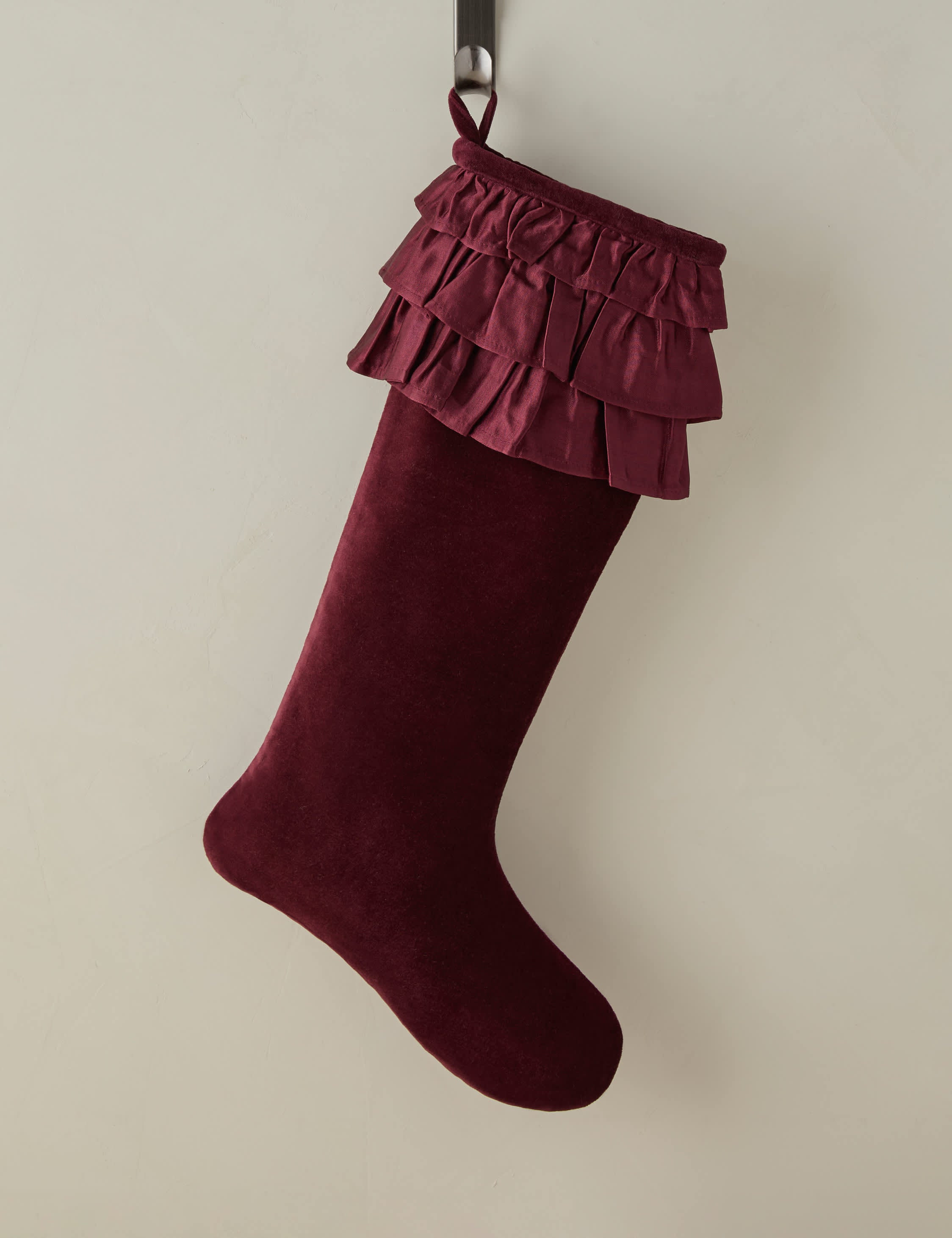 Clarey Velvet Stocking | Lulu and Georgia 