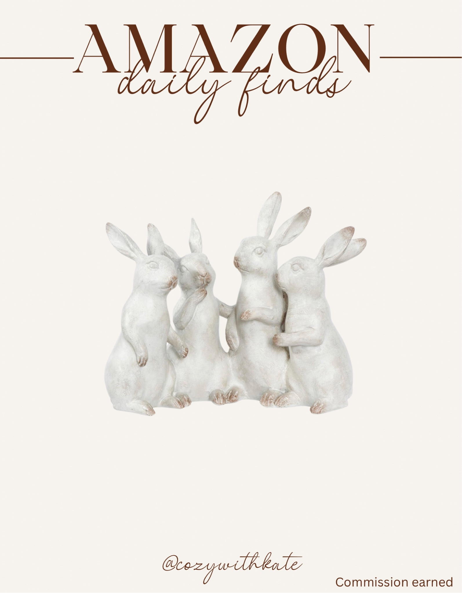 The cutest bunnies for Spring! 

#LTKSpringSale #LTKfindsunder50 #LTKhome