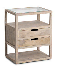 HANDCRAFTED IN INDIA
Mango Wood Glass Top Table
$149.99
Compare At $195 
help
 | Marshalls