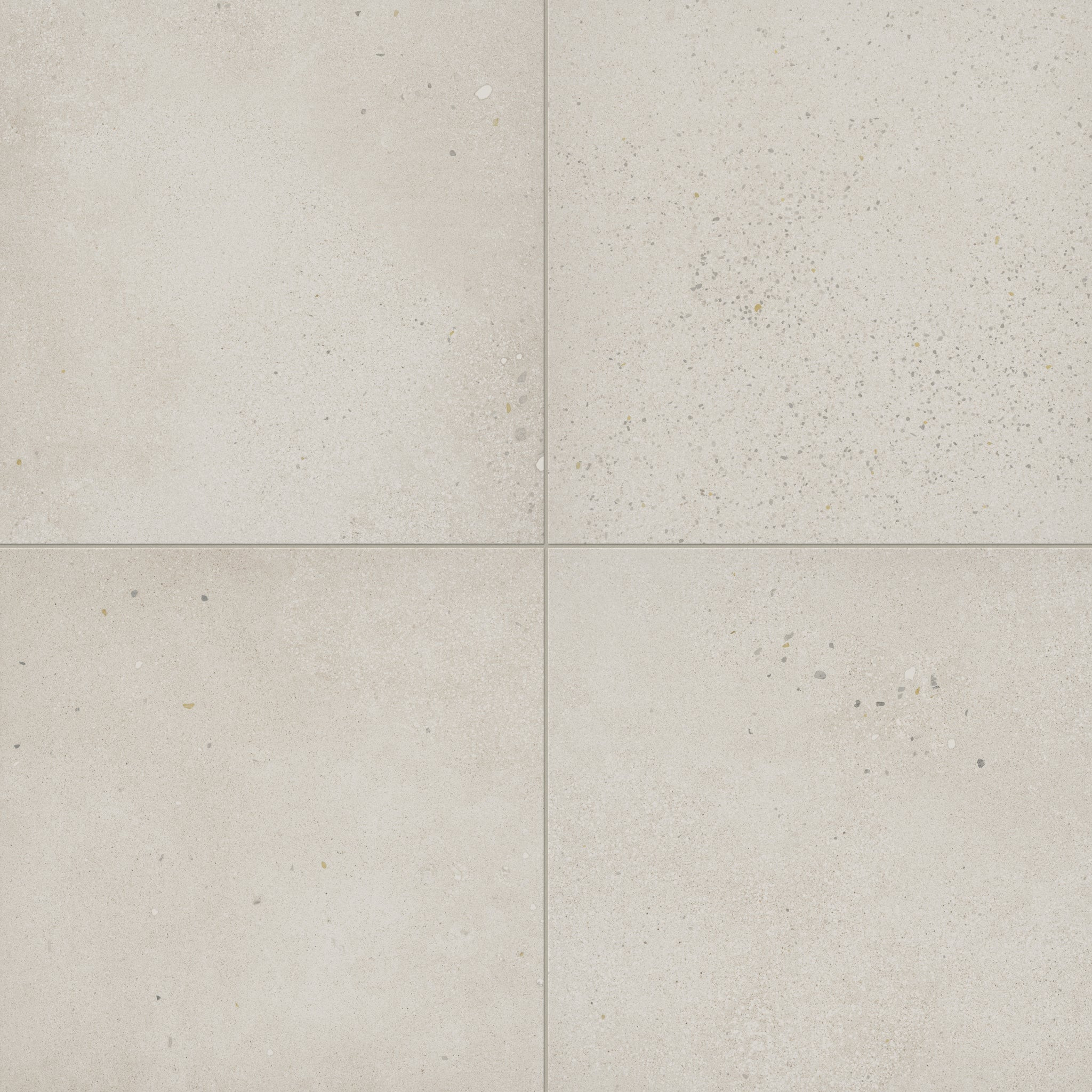 Sloane 24x24 Matte Porcelain Tile in Pearl | Edward Martin