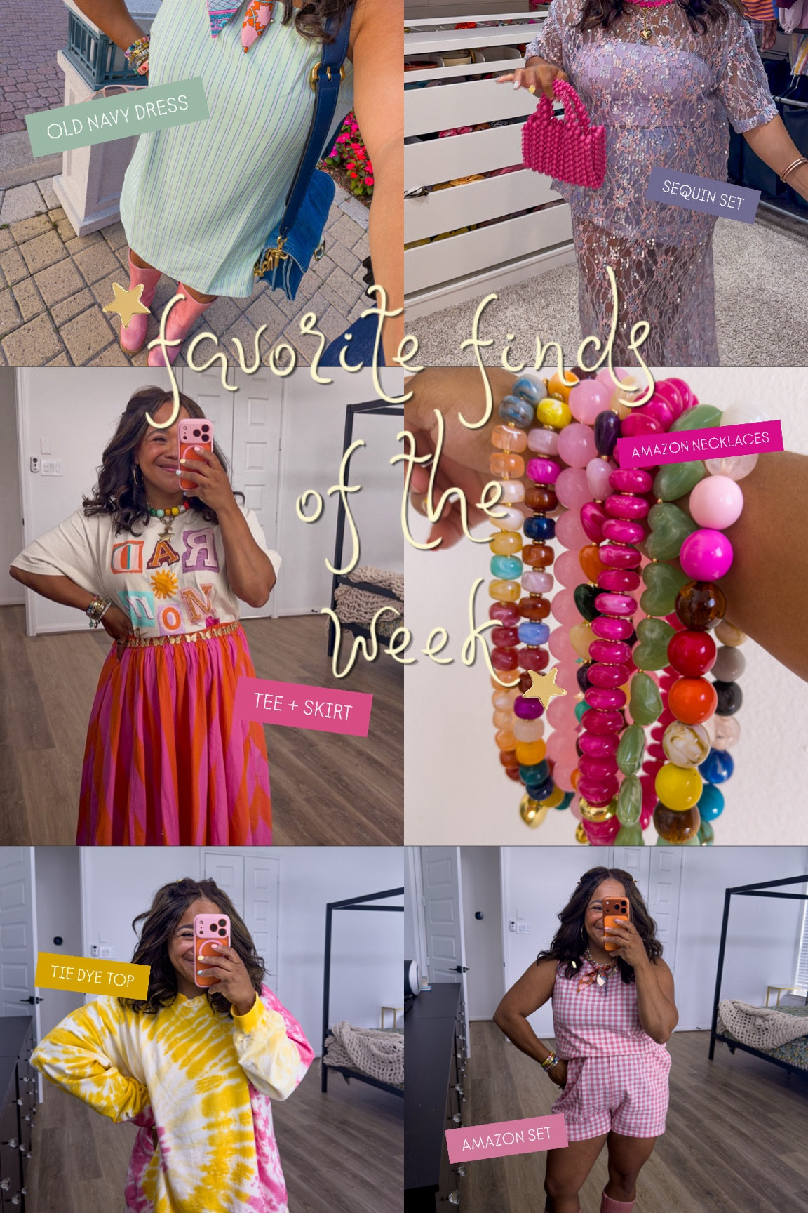 FAVORITES OF THE WEEK: spring outfits & beaded jewelry for the win!

#LTKmomlife #LTKootd