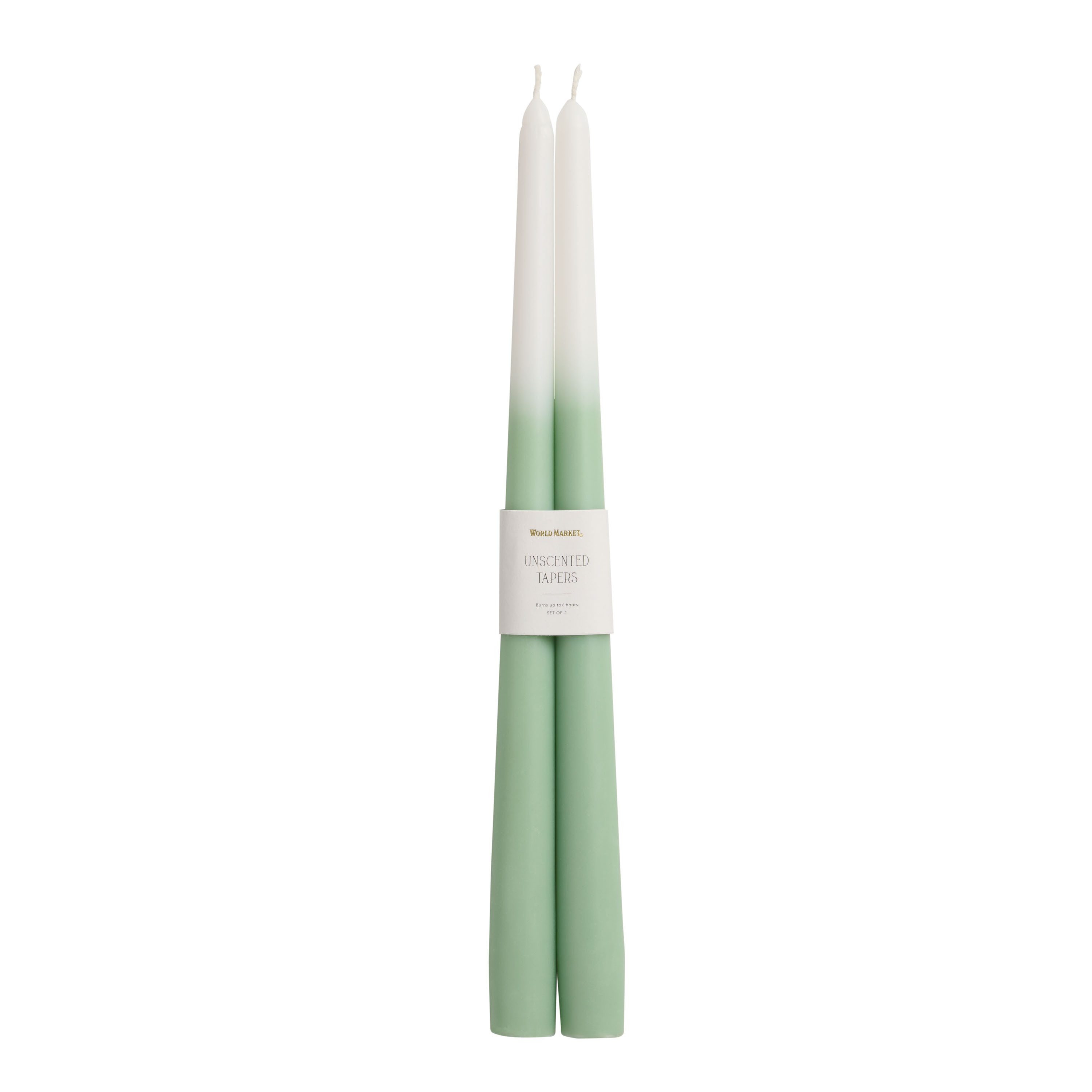 Pastel Ombre Taper Candles 2 Pack | World Market