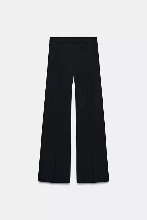 ZW COLLECTION HIGH-WAIST WIDE LEG PANTS | Zara US