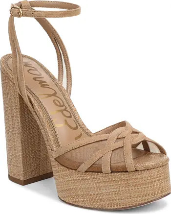 Sandy Ankle Strap Platform Sandal (Women) | Nordstrom