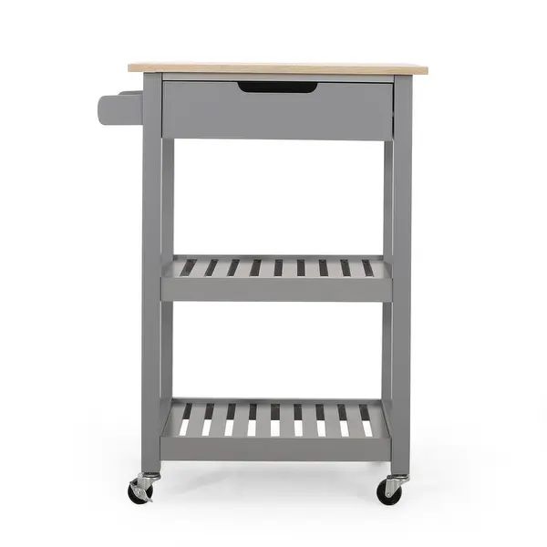 Dade Kitchen Cart with Wheels by Christopher Knight Home - Overstock - 32355335 | Bed Bath & Beyond