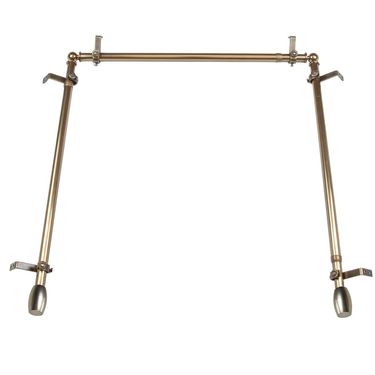Maymie Adjustable Single Curtain Rod | Wayfair North America