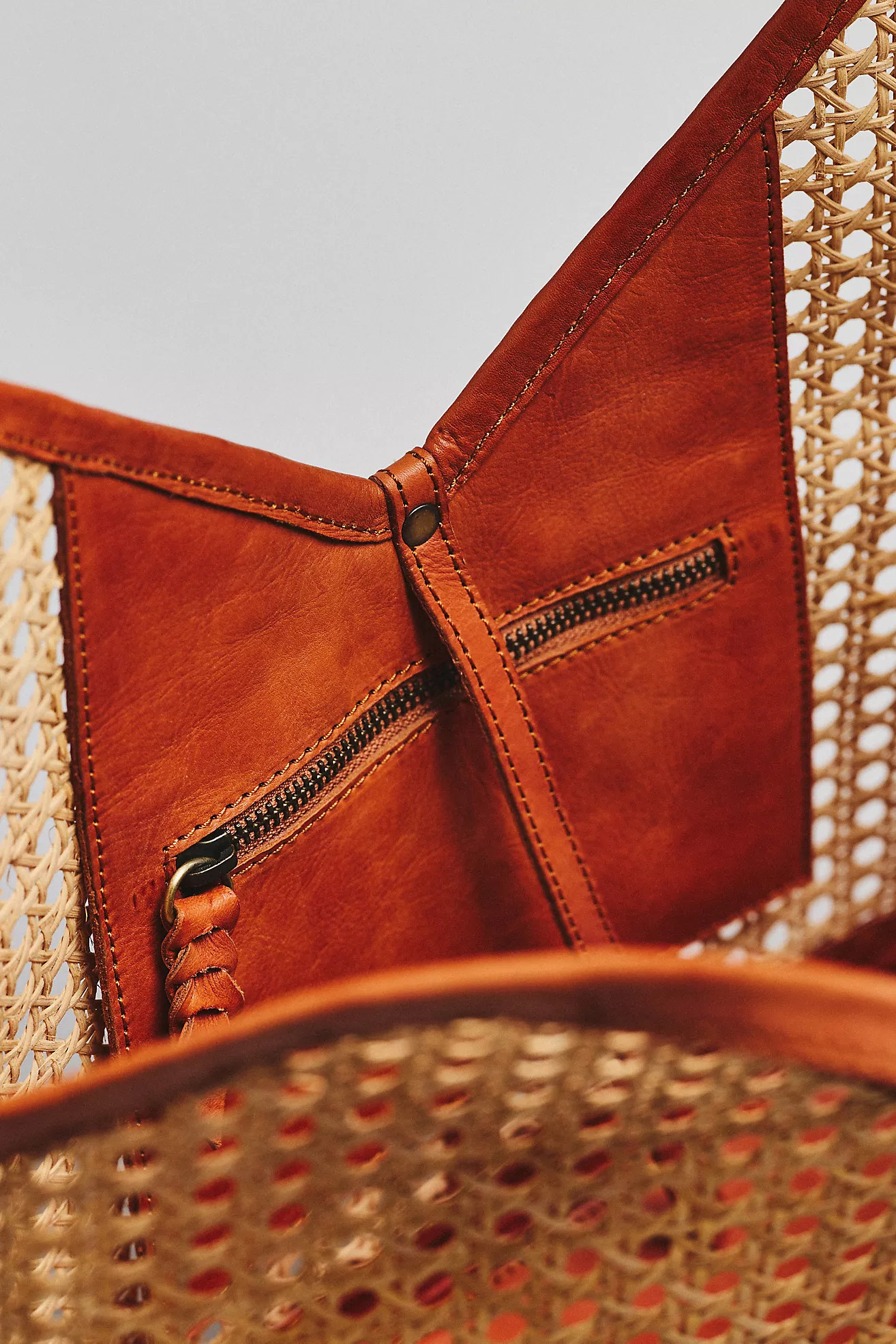 Jelavu Ophelia Handwoven Cane Tote Bag | Anthropologie (US)