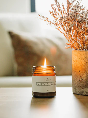 Cool Citrus Breeze Candle | Primally Pure
