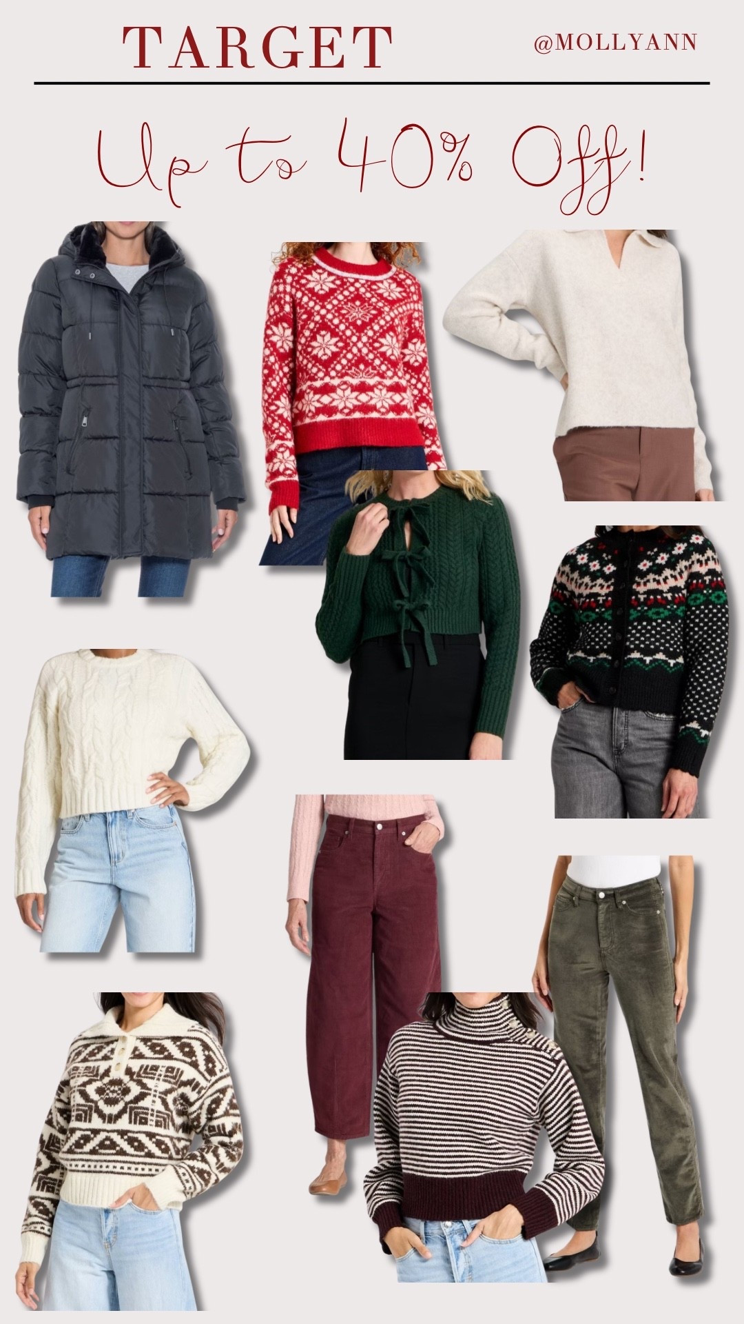 Up to 40% off fashion finds at Target! 

#LTKootd #LTKSaleAlert