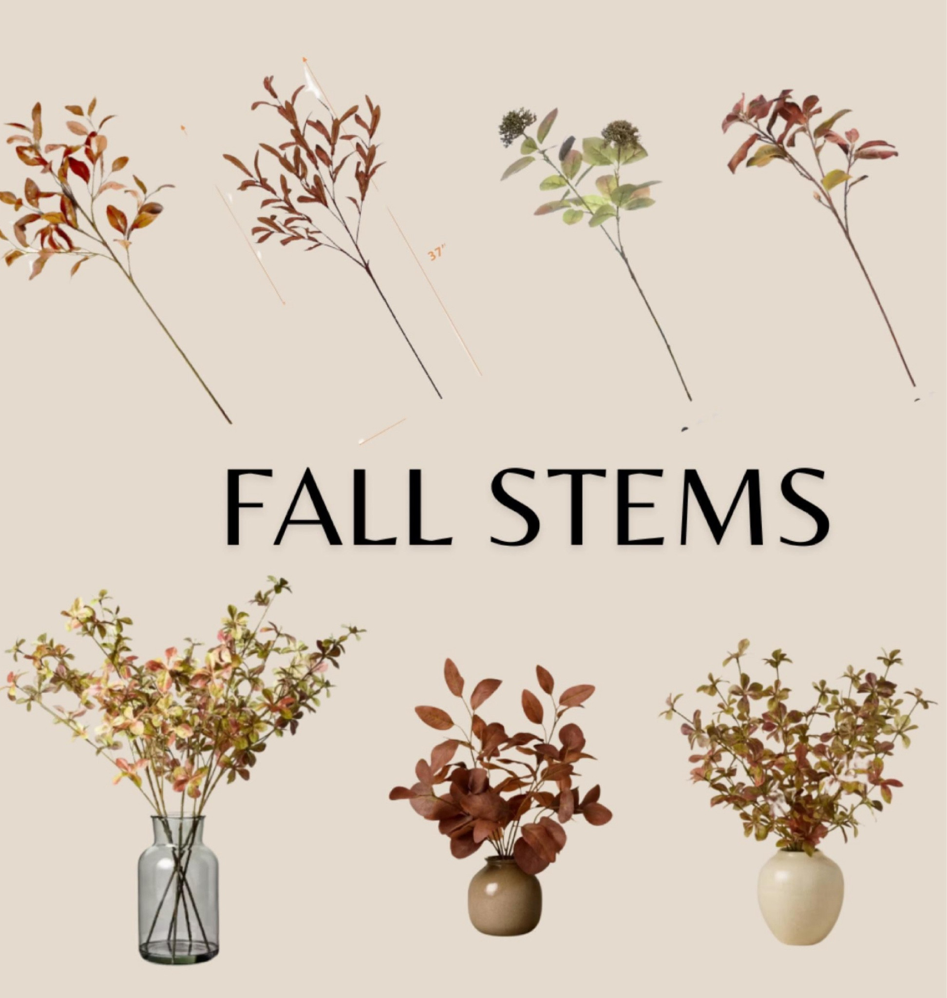 Shop my favorite + affordable fall stems! 

#LTKHome #LTKSeasonal #LTKFallSale