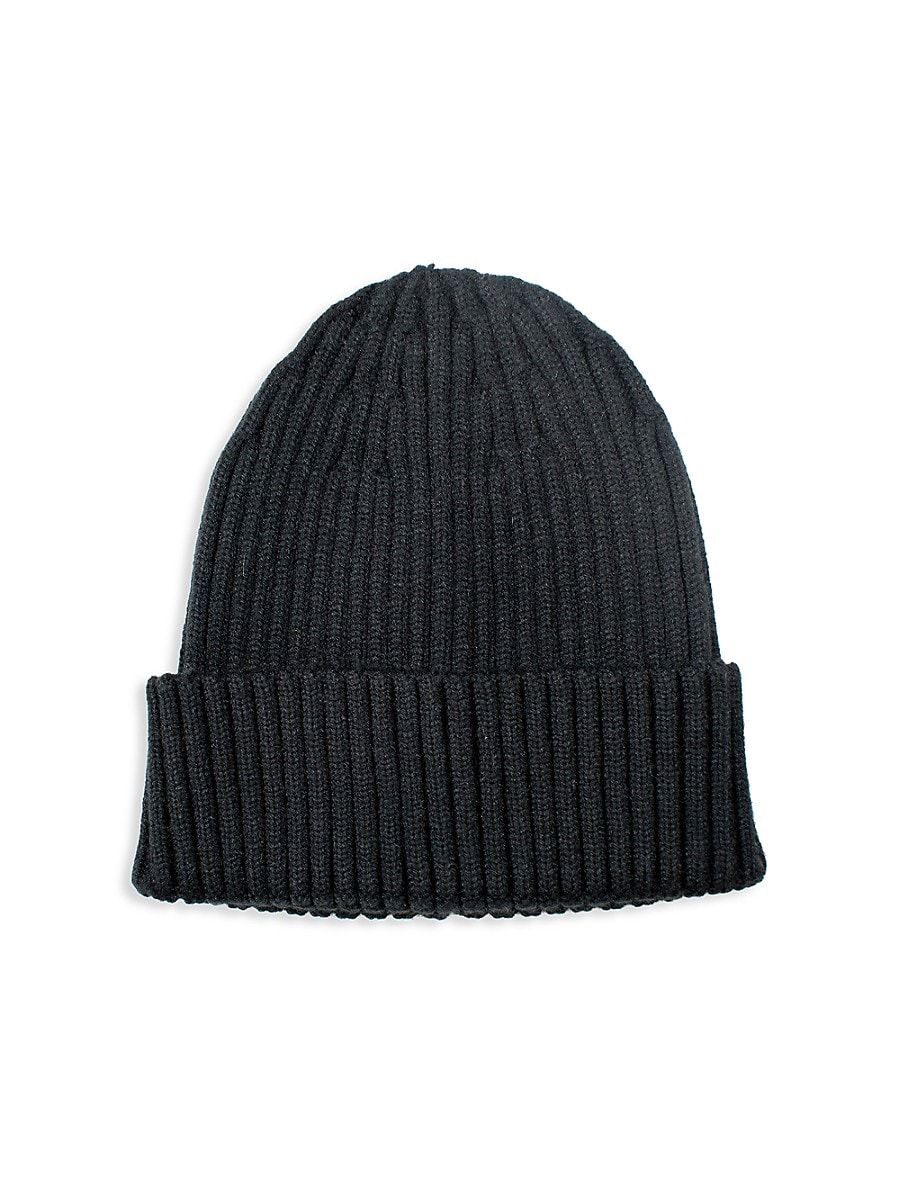 MARCUS ADLER Kid's Ribbed Beanie - Black - Size L/XL | Saks Fifth Avenue OFF 5TH