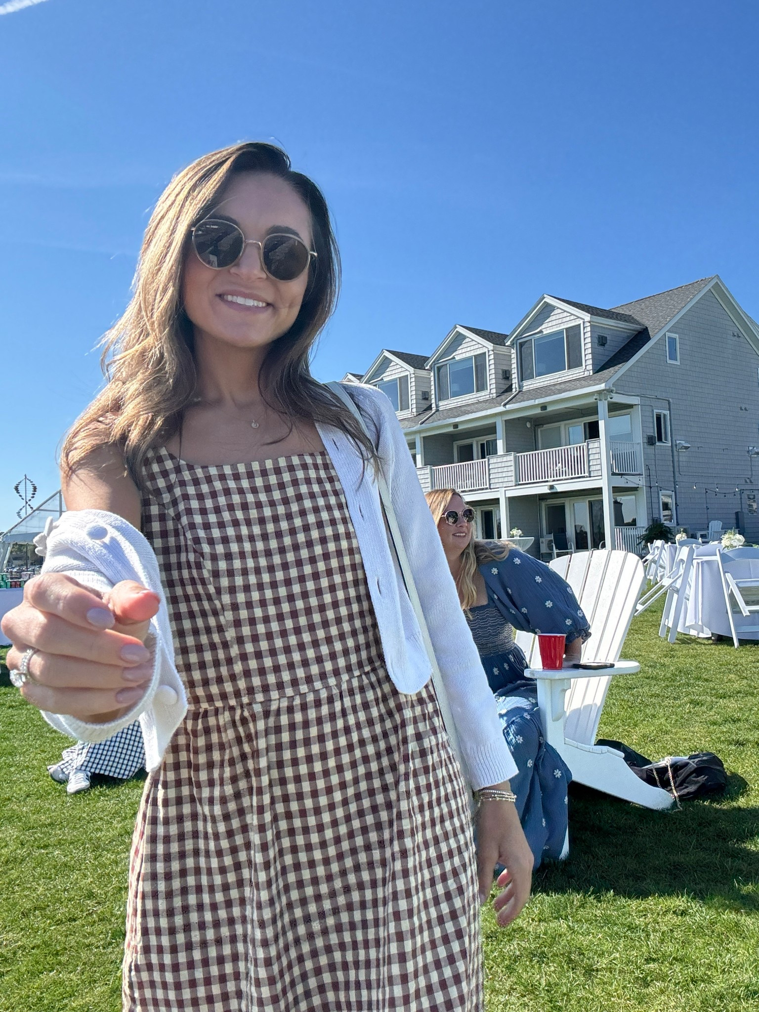 The best fall gingham dress 
