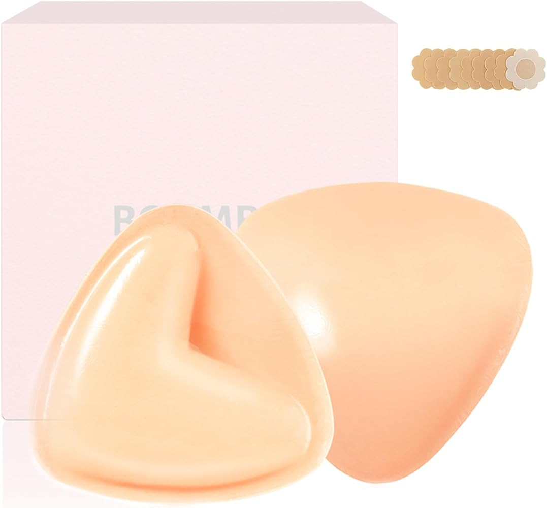 Boomba Invisible Lift Inserts Double-Sided Sticky Bra Ultra Push Up Bra Inserts Suitable for Diff... | Amazon (US)