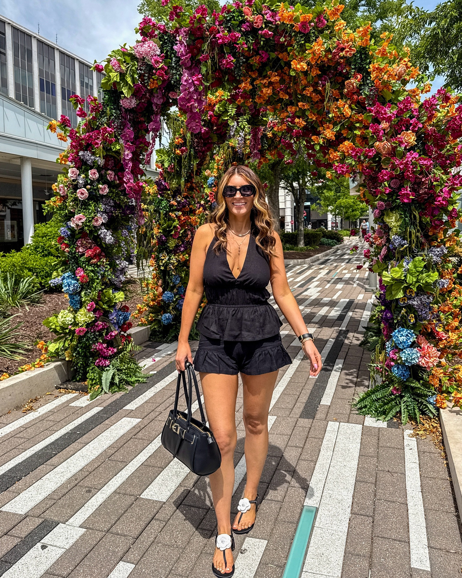 @Macys Friends & Family Sale starts today! 30% off + 15% beauty & fragrance

Linen Halter Top (size xsmall)
Line Ruffle Shorts (size xsmall)
3D flower sandals 

Summer outfits, vacation outfit, date night outfit, casual outfit, on sale, two piece set

#LTKootd #LTKSaleAlert #LTKSeasonal
