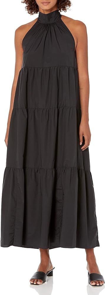 Theory Women's Halter Tier Maxi Dress | Amazon (US)