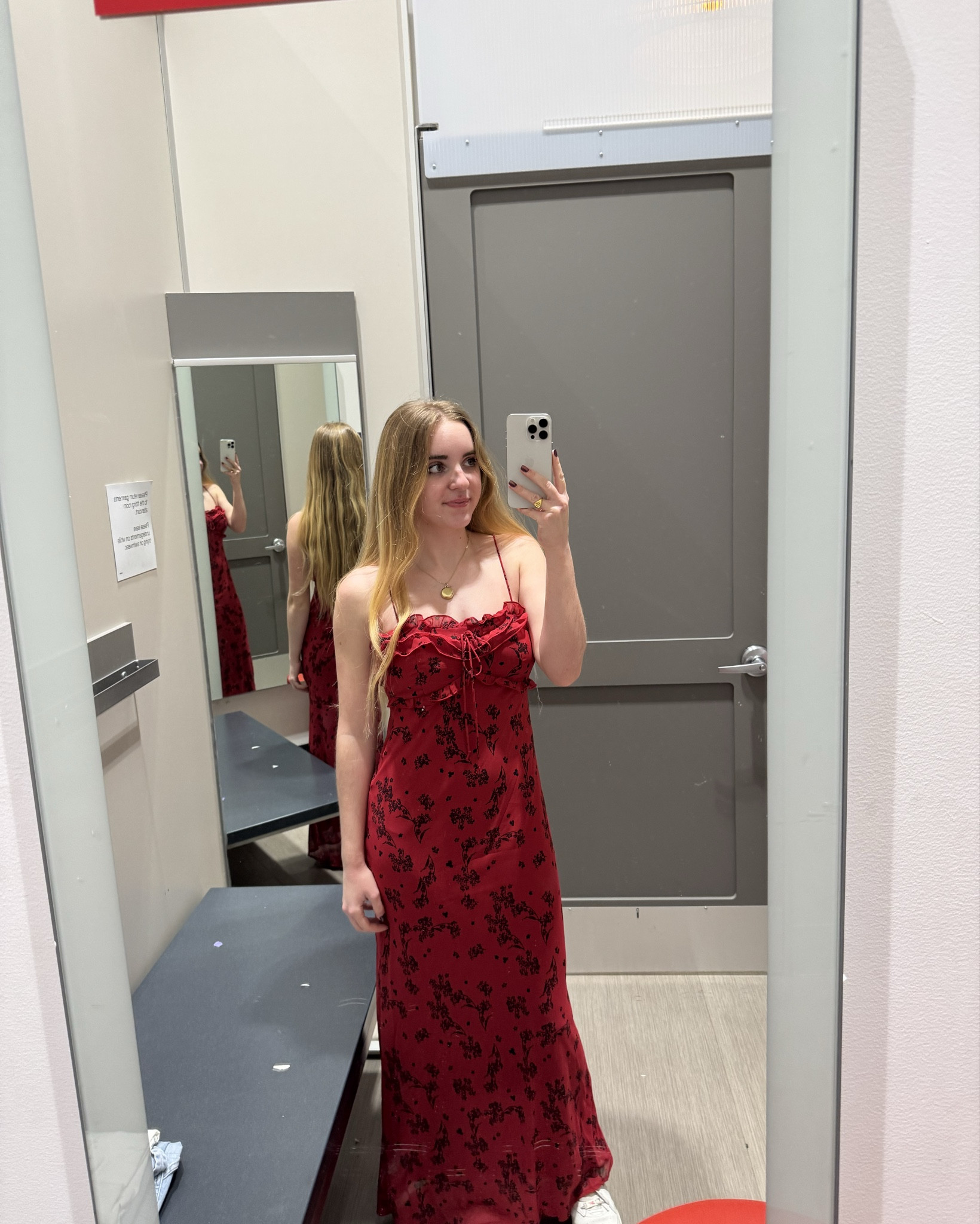 this red dress with the black flowers from target are you kidding me? how stunning 🌹 this dress was lowkey a need tbh

#LTKWedding #LTKootd #LTKPetite