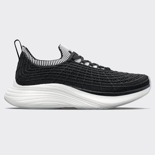 Women's TechLoom Zipline Black / White / Ribbed | APL