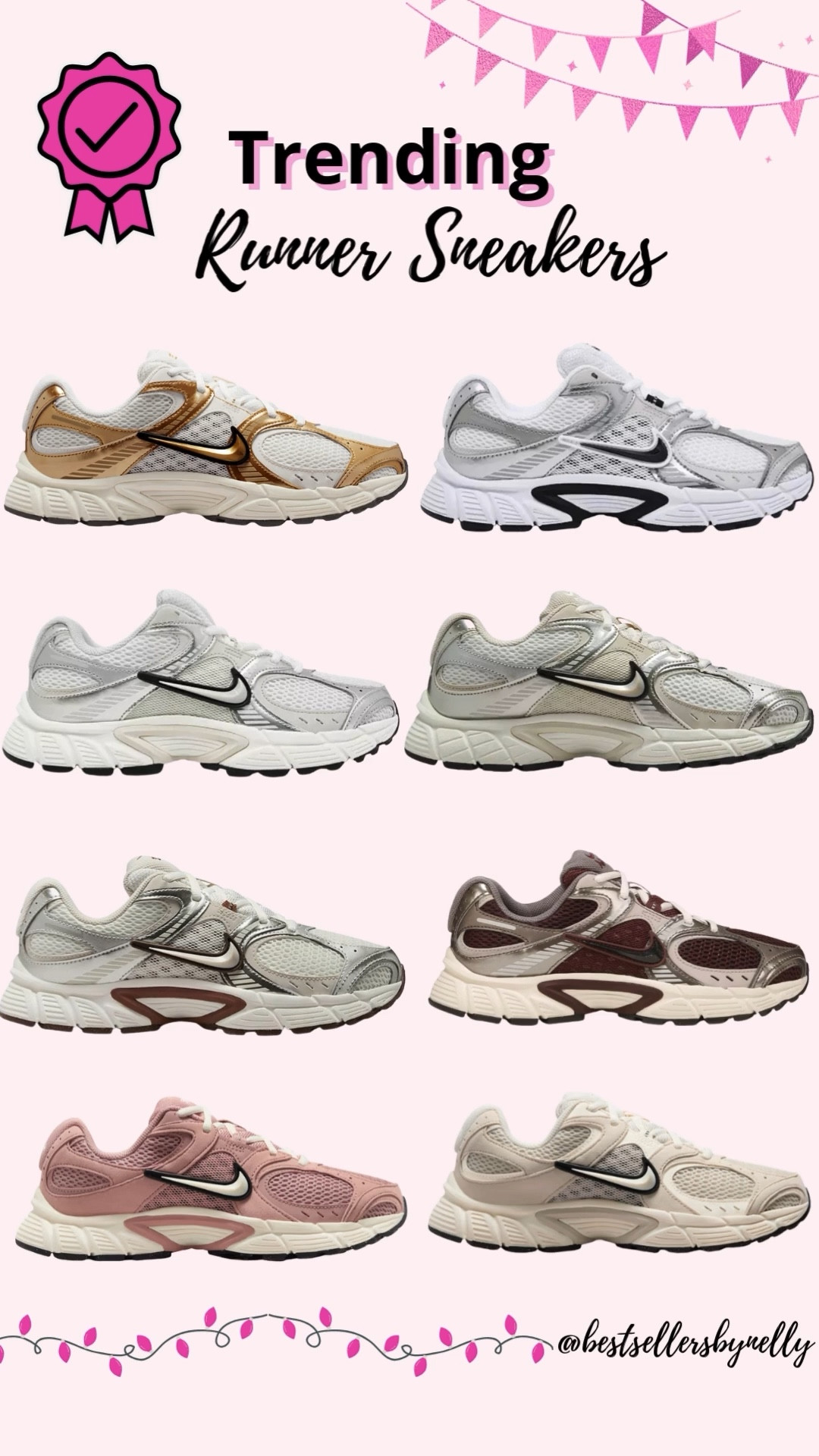 These Nike runner sneakers are everywhere right now👟☑️

Comfy, lightweight, and easy to style with everything from leggings to casual outfits.

I rounded up the trending colorways that feel neutral but still cool. These are the kind of sneakers you’ll reach for daily, whether you’re running errands or just want an effortless sporty look.

Save this post so you can come back when you’re ready to grab a pair ✨


Nike sneakers women
Nike runner sneakers
trending Nike shoes
everyday Nike sneakers
comfortable running sneakers
women’s athletic shoes
Nike neutral sneakers
casual sneakers women
Nike lifestyle shoes
best sneakers for errands
walking sneakers women
stylish running shoes
Nike trainers women
sporty everyday shoes
neutral sneakers women
trending sneakers 2025
women’s Nike trainers
comfortable casual sneakers
Nike mesh sneakers
athleisure sneakers women
running style sneakers
Nike fashion sneakers
LTK sneaker finds
women’s gym shoes
street style sneakers
daily wear sneakers
Nike footwear women
comfortable trainers
modern running shoes
LTK athletic shoes

#LTKvlog #LTKmorningroutine #LTKfitnessgoals