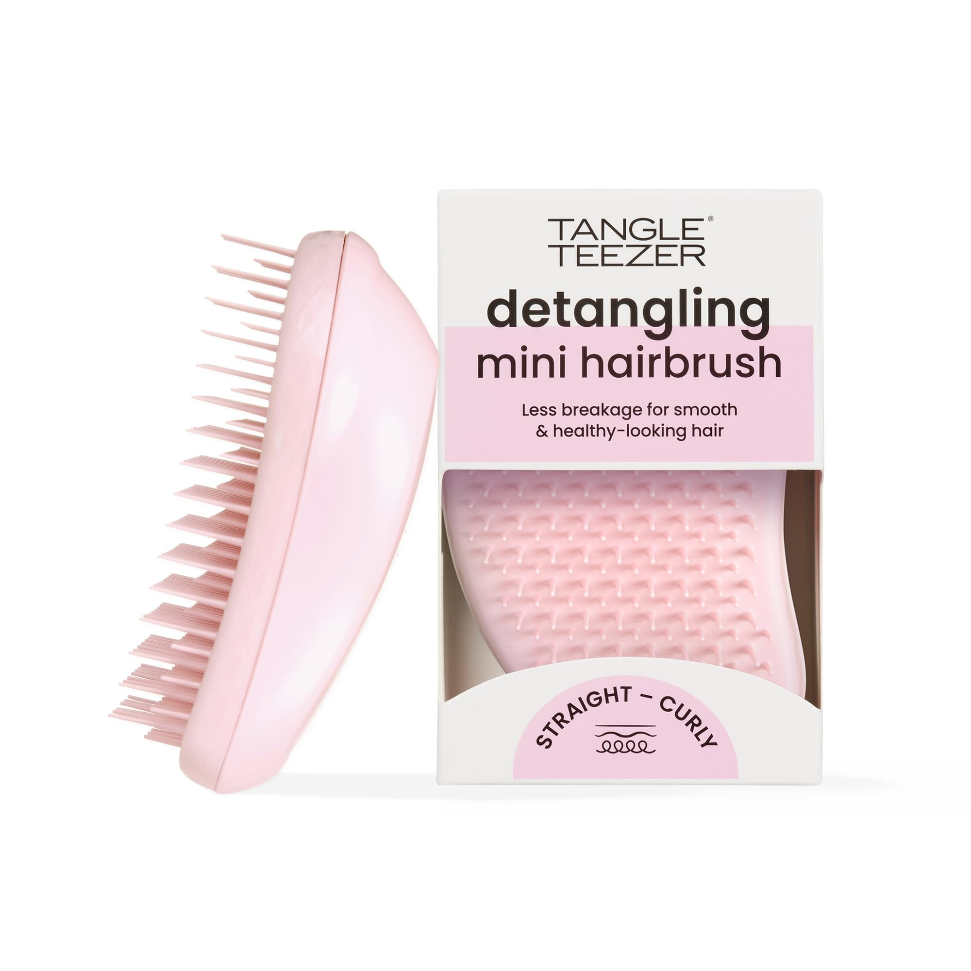 Tangle Teezer Original Detangler Brush, Dry & Wet Travel Size Mini Hair Brush, for Kids & All Hai... | Amazon (US)