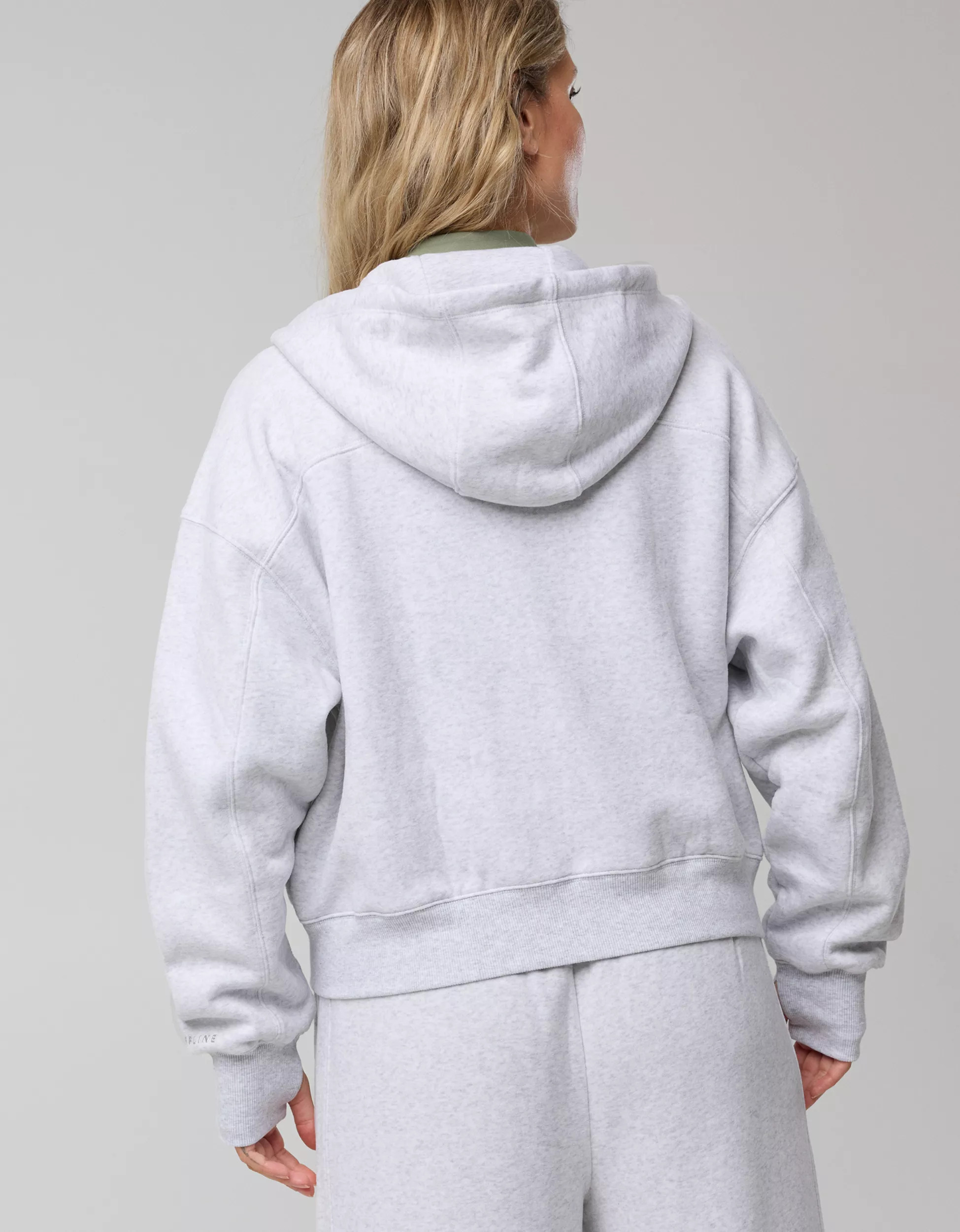 OFFLINE By Aerie Cloud Fleece Classic Full Zip Sweatshirt | Aerie