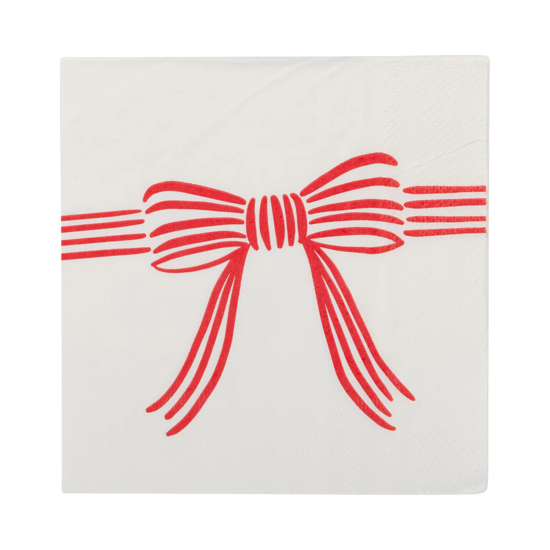 Bow Cocktail Napkin | My Mind's Eye