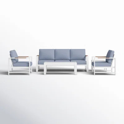 Jayton 5 Piece Sofa Seating Group with Cushions | Wayfair North America