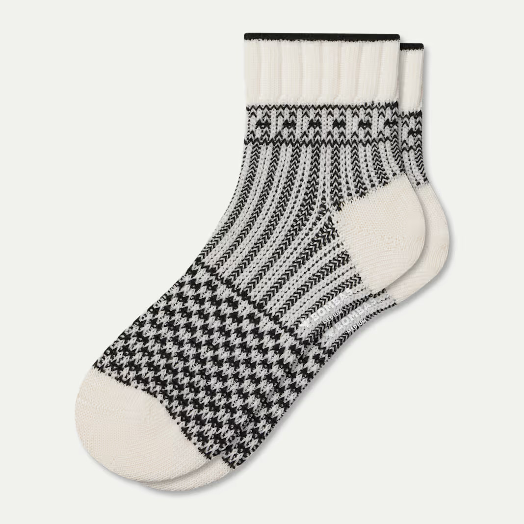 Women's Merino Wool Blend Sweater Quarter Socks | Bombas