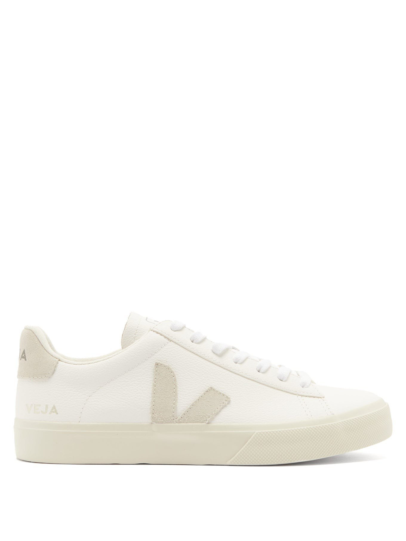Campo V-logo leather trainers | Veja | Matches (US)