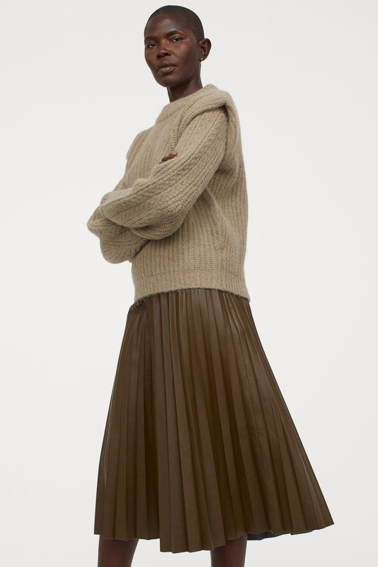 Faux Leather Skirt | H&M (US + CA)