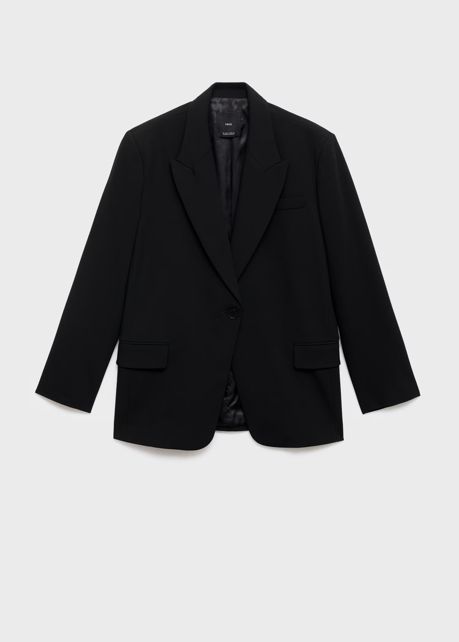 Suit blazer with flap pockets - Women | MANGO United Kingdom | MANGO (UK)