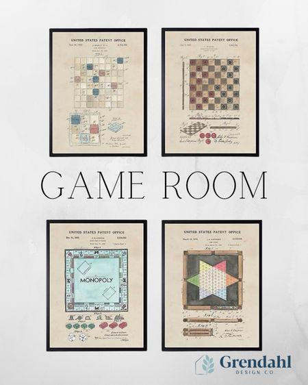 Game room. Family room. Wall decor.  Games. Board games. Kirklands home  