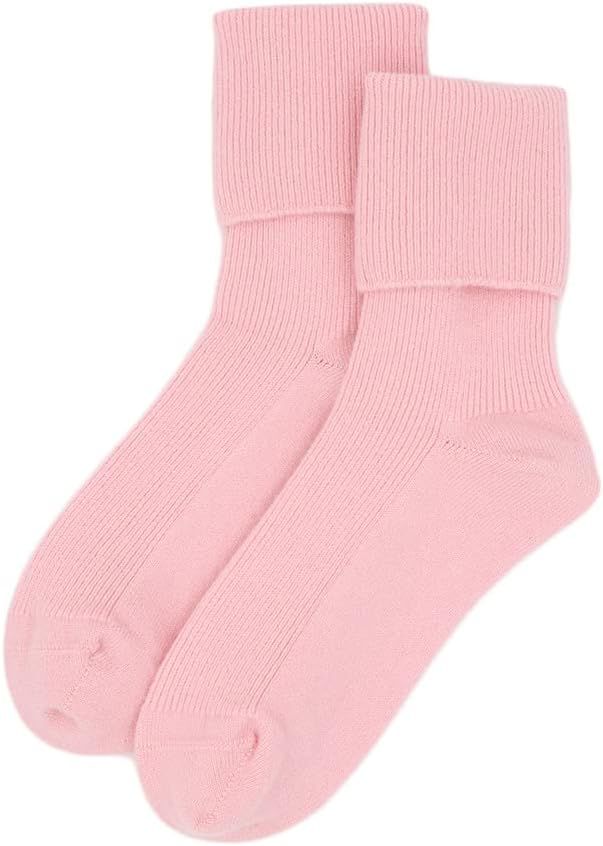 iMongol 100% Pure Cashmere Bed Socks for Women Ladies Wife Mother, Smooth Toes and Heel by Hand S... | Amazon (UK)