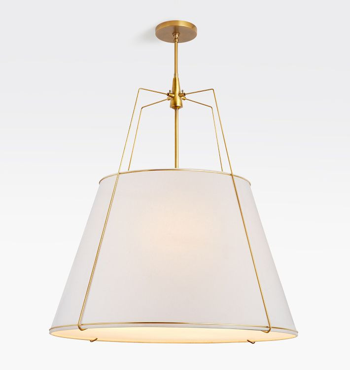 30" Conical Drum Pendant | Rejuvenation