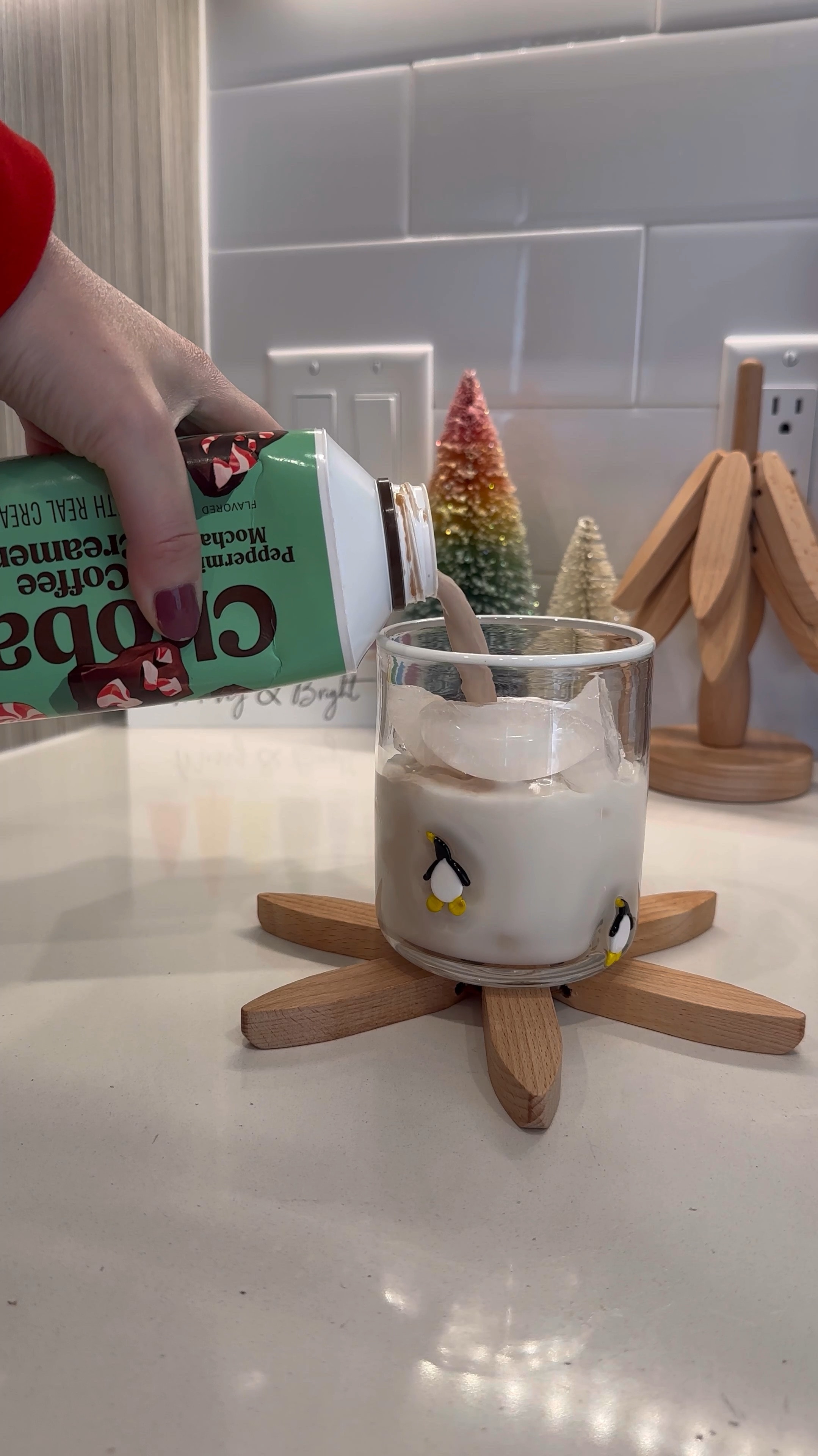 make a peppermint mocha iced latte with me ☕️✨🎄♥️

how cute are these wooden tree trivets! would make the perfect Christmas gift 


#LTKHoliday #LTKCyberWeek #LTKSeasonal