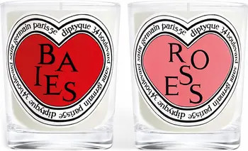 Valentine's Day Baies (Berries) and Roses Candle Duo | Nordstrom