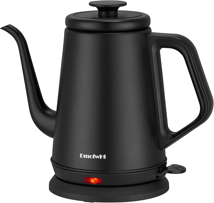 DmofwHi Gooseneck Electric Kettle(1.0L),1000W Electric Tea Kettle of 304 Stainless Steel,Auto Shu... | Amazon (US)