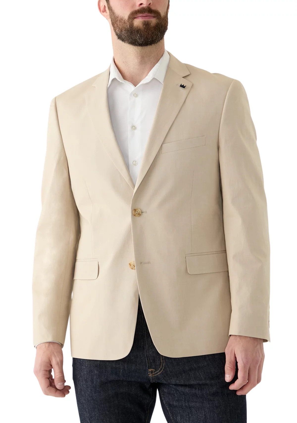Crown & Ivy™Chambray Suit Separate Jacket | Belk